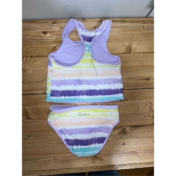Eddie Bauer Girls Reversible 2 Piece Swim Set - Picture 2 of 3